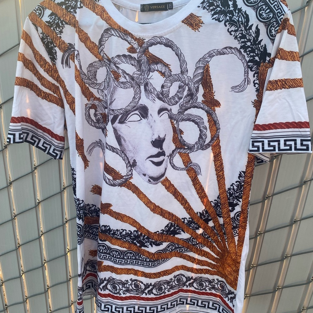 Versace shirt worn 1x like new!! Perfect condition